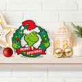 Whoville Merry Christmas Wood Sign Funny Tiered Tray Farmhouse Decor by Deal US