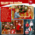 Shappy 72 Pc Mini Red Christmas Ball Ornaments 1.2 Inch Xmas Decor by Deal US