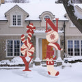 Memorywuu Christmas Noel & Joy Yard Signs 2 Pcs with Stakes Outdoor Decor by Deal US