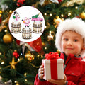Weysat 3 Pcs Christmas Money Holder Ornaments Wooden Black Cat Xmas Decor by Deal US