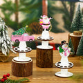 Weysat 3 Pcs Christmas Money Holder Ornaments Wooden Black Cat Xmas Decor by Deal US
