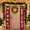 Leuceiy Christmas Banner Santa Snow Outdoor Yard Porch Sign Decoration by Deal US