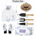 Hexagram Women Garden Tools Kit Outdoor Horticulture Starter Kit Nana Gift by Deal US