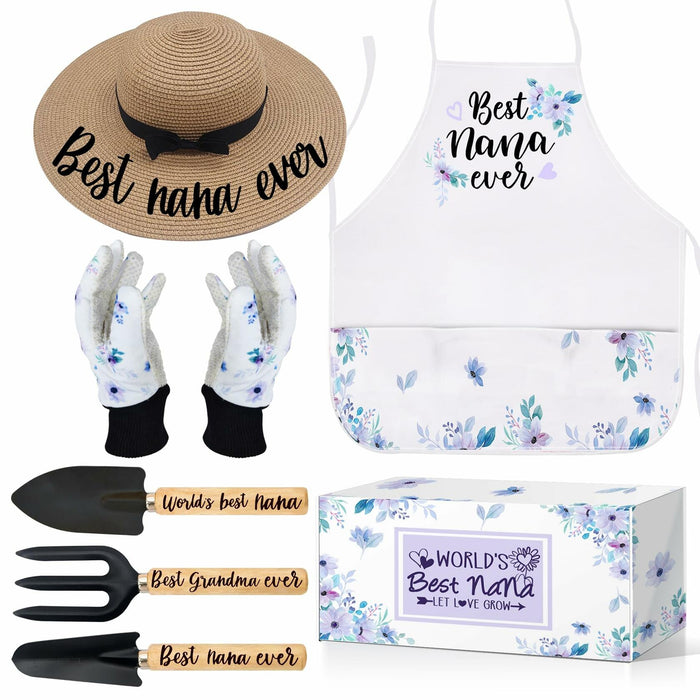 Hexagram Women Garden Tools Kit Outdoor Horticulture Starter Kit Nana Gift by Deal US