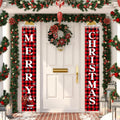 Leuceiy Christmas Banner Santa Snow Outdoor Yard Porch Sign Decoration by Deal US