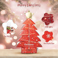 Decoration Boxes Tree Shape LED Light Gift Boxes 19.8x13.6x2.6in Set of 11 by Deal US