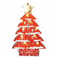 Decoration Boxes Tree Shape LED Light Gift Boxes 19.8x13.6x2.6in Set of 11 by Deal US