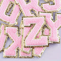 IN CHENTHY Straw Topper 2pcs Letter N Covers + Charm Chain + Alphabet Stickers by Deal US