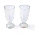Target Bullseye's Playground Americana Milkshake Glasses 2pk 12.9oz Clear by Deal US