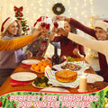 Tenceur 150 Pcs Christmas Wax Paper Sheets Red Green Striped Parchment by Deal US