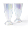 Target Bullseye's Playground Americana Milkshake Glasses 2pk 12.9oz Clear by Deal US