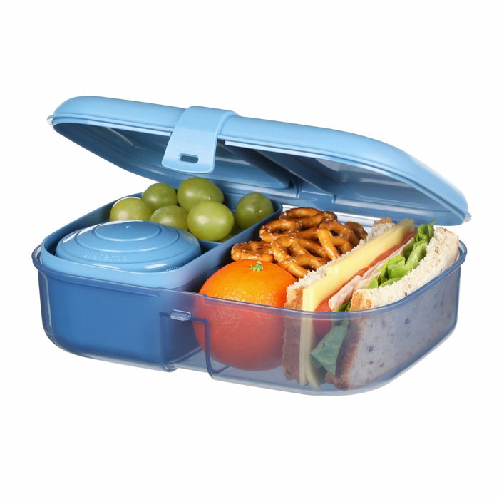 Sistema PDQ Ribbon Lunch To Go 1.1L Container BPA Free by Deal US