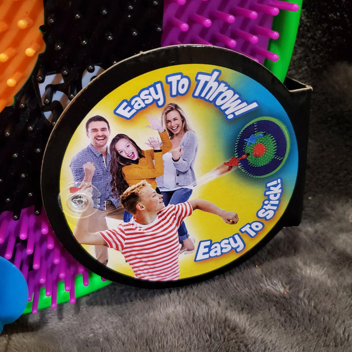 Big Time Toys Super Dart Board Darts Easy Throw Easy Stick Multi-Color by Deal US