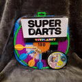 Big Time Toys Super Dart Board Darts Easy Throw Easy Stick Multi-Color by Deal US