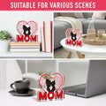 Love Mom Mother's Day Acrylic Plaque Desk Decoration Sign Gift by Deal US