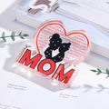 Love Mom Mother's Day Acrylic Plaque Desk Decoration Sign Gift by Deal US