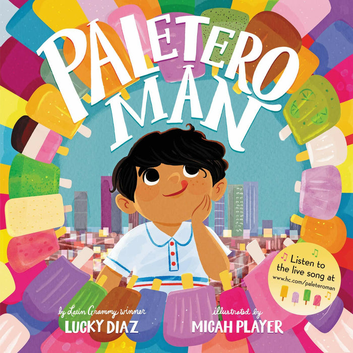 HarperCollins Paletero Man Juvenile Fiction Hardcover by Lucky Diaz 2021 by Deal US