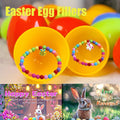 12PCS Easter Bunny Bracelets with Cards Basket Stuffers Eggs Fillers by Deal US
