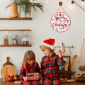 Absnfatu Merry Christmas Wooden Wall Door Sign Hanger Decor by Deal US