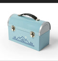 Target Bullseye Playground Tween Summer Camp Lunch Box Blue Medium by Deal US