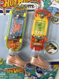 Hot Wheels Skate Miniature Finger Skateboard Set 2 Pack with Accessories by Deal US