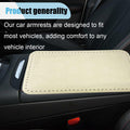 LAINLOY Car Center Console Pad Leather Armrest Cover Universal by Deal US