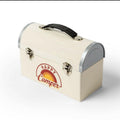 Target Bullseye Playground HAPPY Camper Lunch Box Beige 7.5x5x3.5in by Deal US