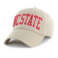 NCAA NC State Wolfpack Khaki Clique Hat One Size by Deal US