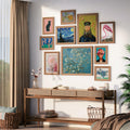 365DoRoTeYa Colorful Eclectic Gallery Wall Art Set 17 PCS Unframed by Deal US