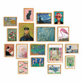 365DoRoTeYa Colorful Eclectic Gallery Wall Art Set 17 PCS Unframed by Deal US