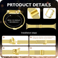 DABAOZA Apple Watch Band Crystal Rhinestone Case Mesh Strap 38mm Starlight by Deal US