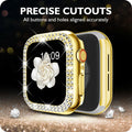 DABAOZA Apple Watch Band Crystal Rhinestone Case Mesh Strap 38mm Starlight by Deal US
