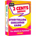 QUOKKA 2 Cents Game Night Story Card Improv Game 60 Cards 3-8 Players by Deal US