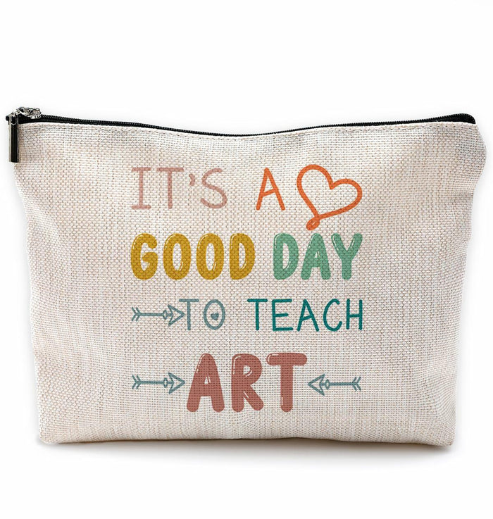 NEGIGA Physics Teacher Makeup Bag Travel Cosmetic Pouch Zipper Case by Deal US