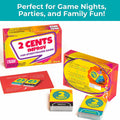 QUOKKA 2 Cents Game Night Story Card Improv Game 60 Cards 3-8 Players by Deal US