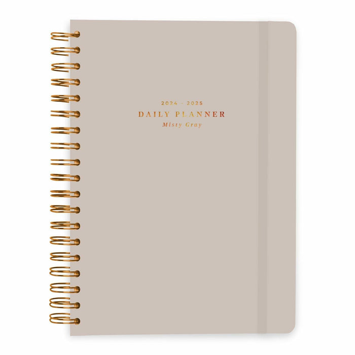 [Like New] Kokonote Misty Gray 2024-2025 A5 Academic Weekly Planner 12 Months by Deal US