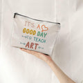 NEGIGA Physics Teacher Makeup Bag Travel Cosmetic Pouch Zipper Case by Deal US