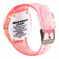 [Like_new] Sanrio Hello Kitty Kids LCD Watch Pink Glitter Strap Adjustable Fit 5.5-8" by Deal US