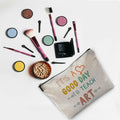 NEGIGA Physics Teacher Makeup Bag Travel Cosmetic Pouch Zipper Case by Deal US