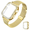 DABAOZA Apple Watch Band Crystal Rhinestone Case Mesh Strap 38mm Starlight by Deal US
