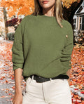 PRETTYGARDEN Womens Ribbed Knit Raglan Mock Neck Sweater Beige Size S by Deal US