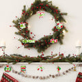 Whoville Christmas Tree Ornaments 13 Pack Wooden Hanging Decorations by Deal US