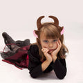 Beaupretty 2pcs Plush Bull Horns Headband Christmas Holiday Costume by Deal US