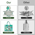 JIWINNER 4PCS Felt Gift Bags 13x7x10 with Handles Christmas Wrapping by Deal US