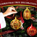 Vercraft 12 Pcs Christmas Tree Balls Ornaments Red Gold Hanging Decor by Deal US