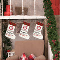 HEWBE Burlap Christmas Stocking Rustic Hanging Xmas Decoration Daughter Gift by Deal US