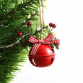 [Like New] 18 PCS Christmas Jingle Bells Ornaments Red White Green Tree Pendant Decor by Deal US