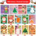 LovesTown 56PCS Waterproof Christmas Face Stickers for Kids Party Favors by Deal US
