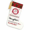 HEWBE Burlap Christmas Stocking Rustic Hanging Xmas Decoration Daughter Gift by Deal US
