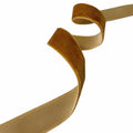 Abbaoww Velvet Ribbon Brown 5/8 Inch Single Face 25 Yards Craft DIY by Deal US